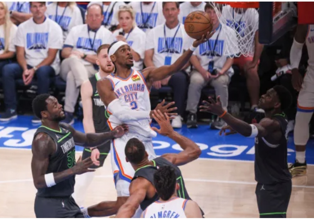 Shai Gilgeous-Alexander Leads Thunder to Dominant Game 1 Victory Over Timberwolves