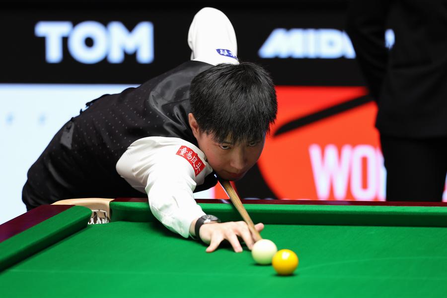 Zhao Xintong’s Remarkable Run at the 2025 World Snooker Championship